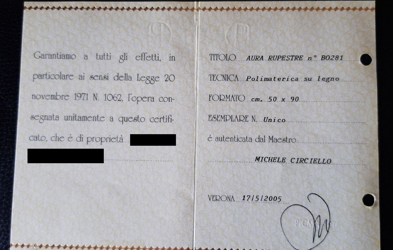 Michele Circiello - Aura Rupestre