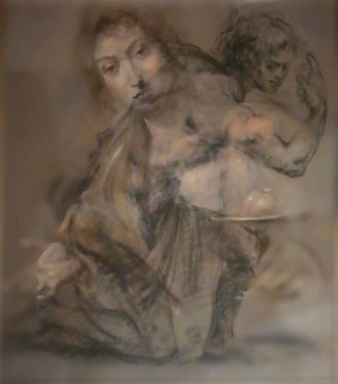 Massimo Pulini - Cesare implora Cecco