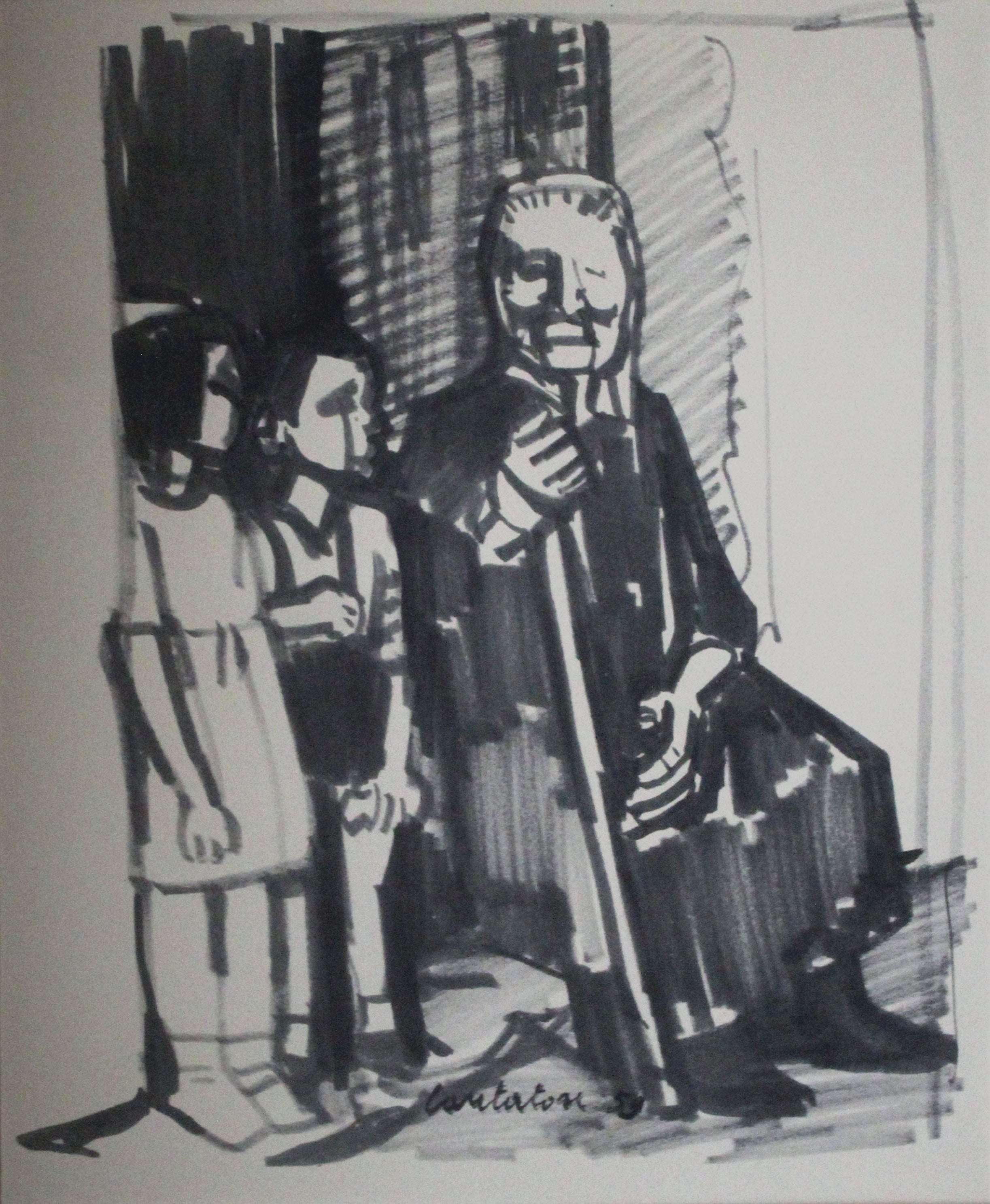 Domenico Cantatore - Untitled