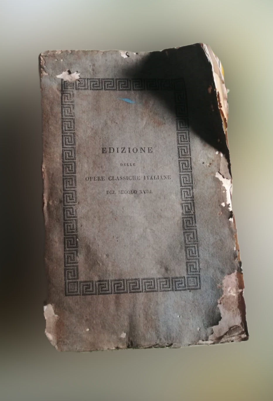 Edición de Obras Clásicas Italianas - Antonio Cocchi