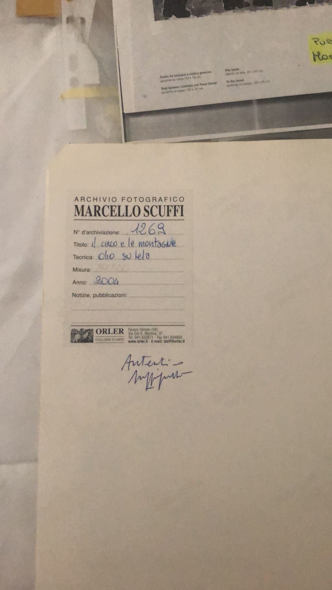 Marcello Scuffi - El circo y las montañas
