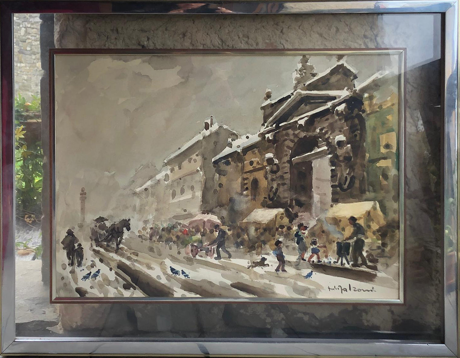 Giulio Falzoni - Milán antiguo