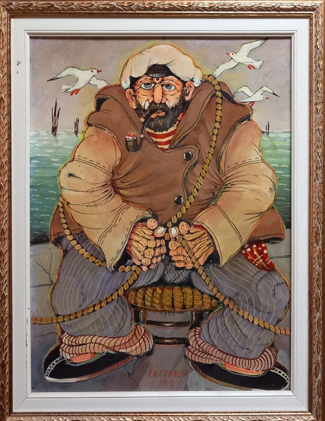 Giovanni Lazzarini - Figura de un marinero