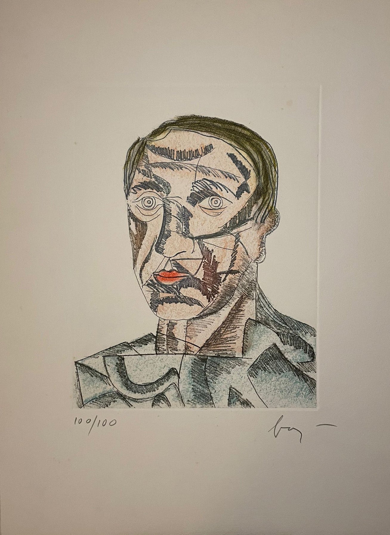 Enrico Baj - Self-Portrait