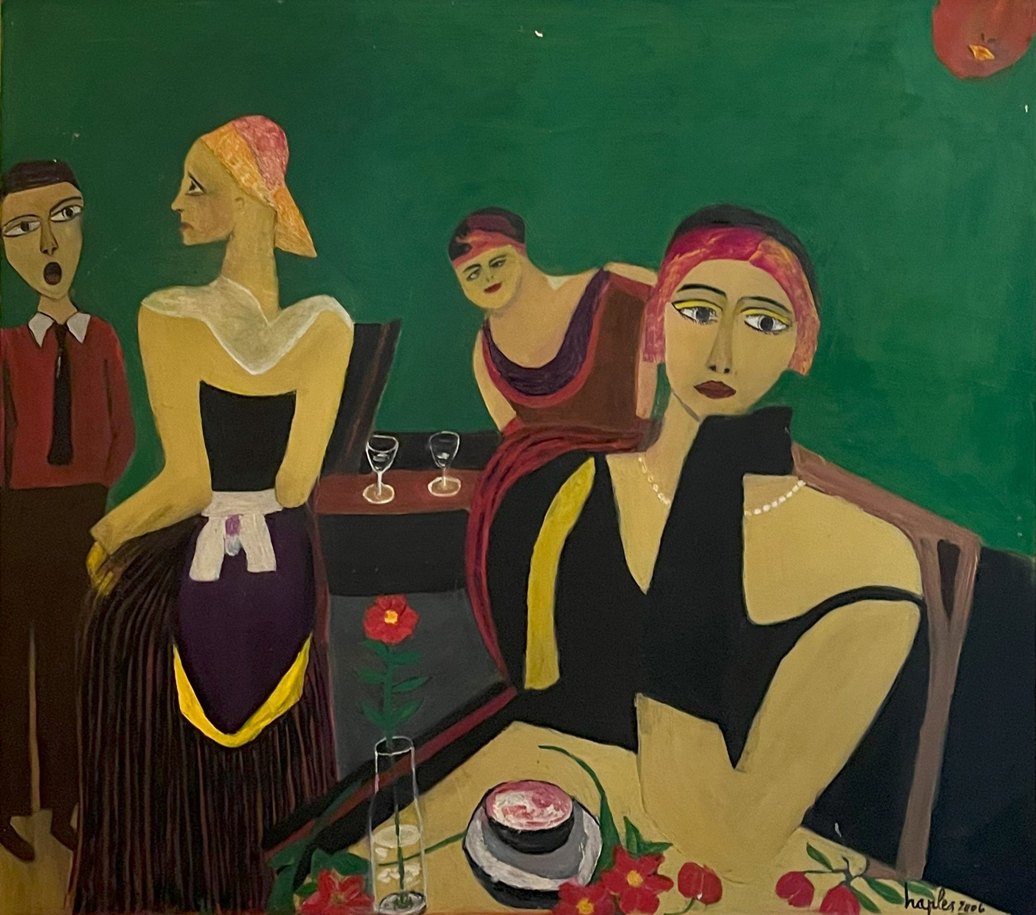 Naples Ferraresi - Parking attendants at the bar