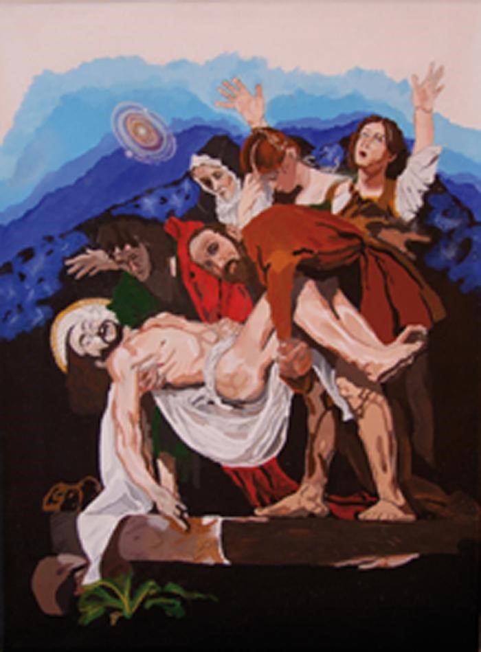 Gloria De Marco - Deposition of Christ - Space and Time