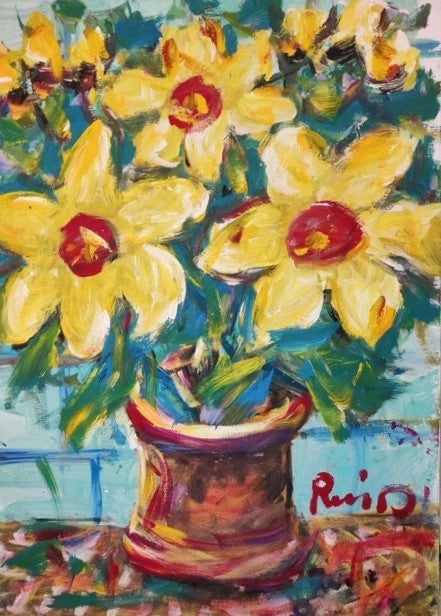 Attributable to Carlo Riccardi - Case of Flowers