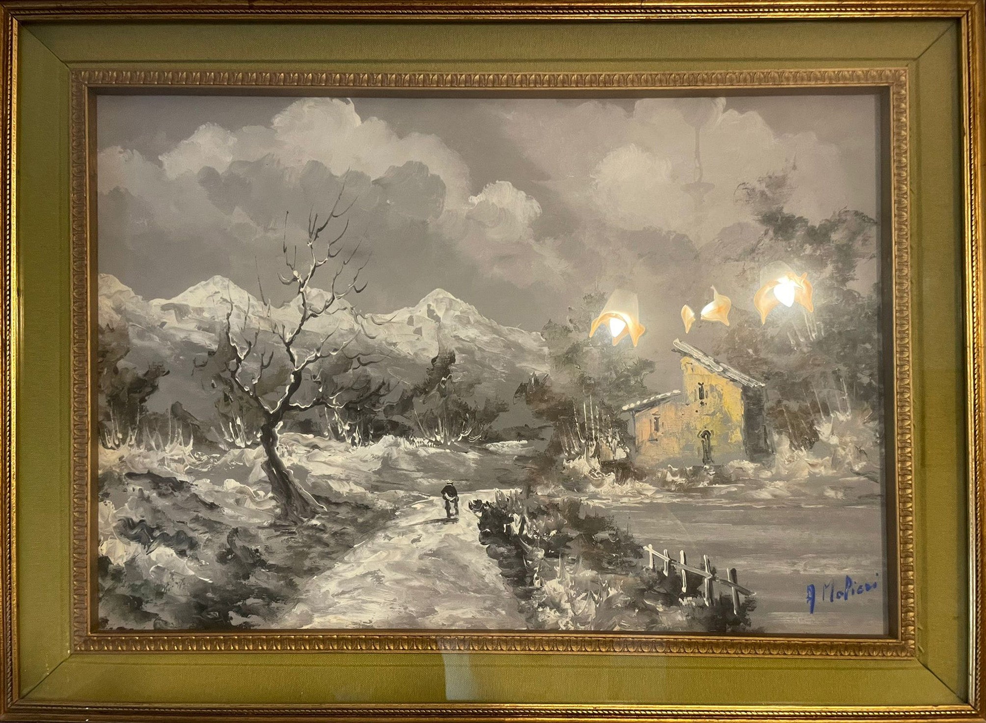 A. Molieri - Paisaje nevado