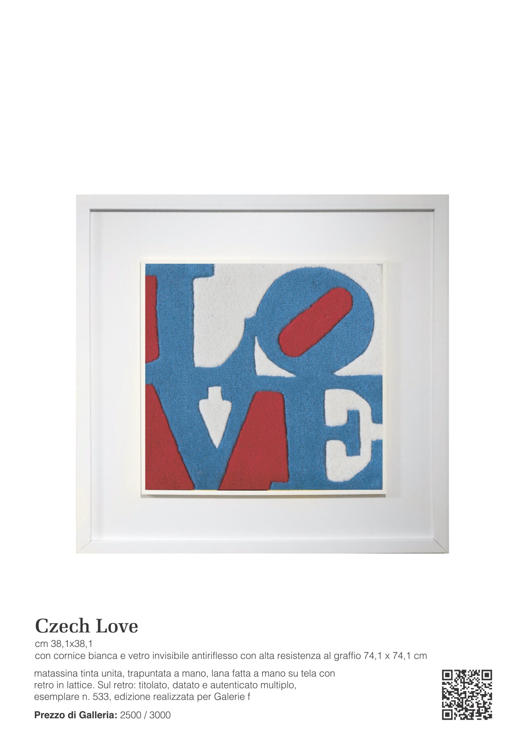 ROBERT INDIANA -Czech Love