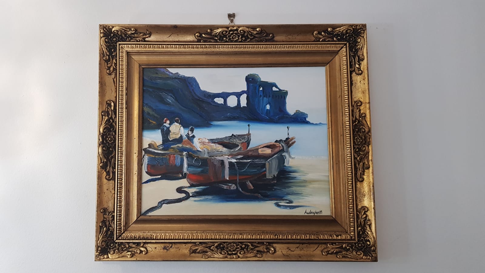 ANDRIGHETTI CURZIO - RITIRO DEI PESCATORI