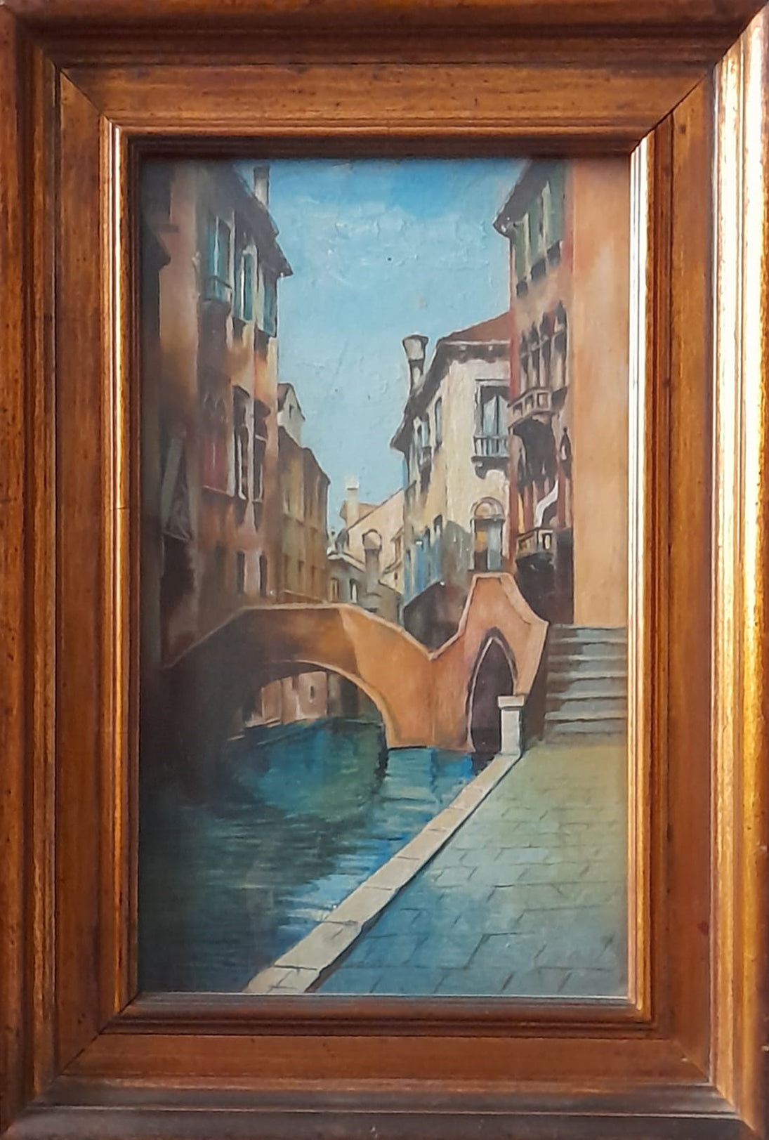 Angel with the White Goose (certified attribution) - View of Venice
