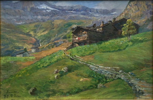 Anselmo Sacerdote - First mists