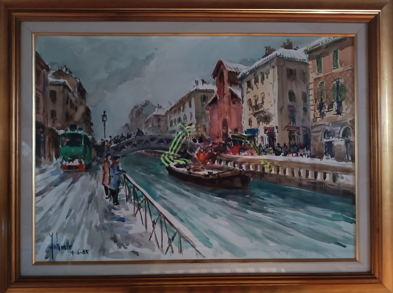 Antonello Zecca - Milán, Naviglio Grande