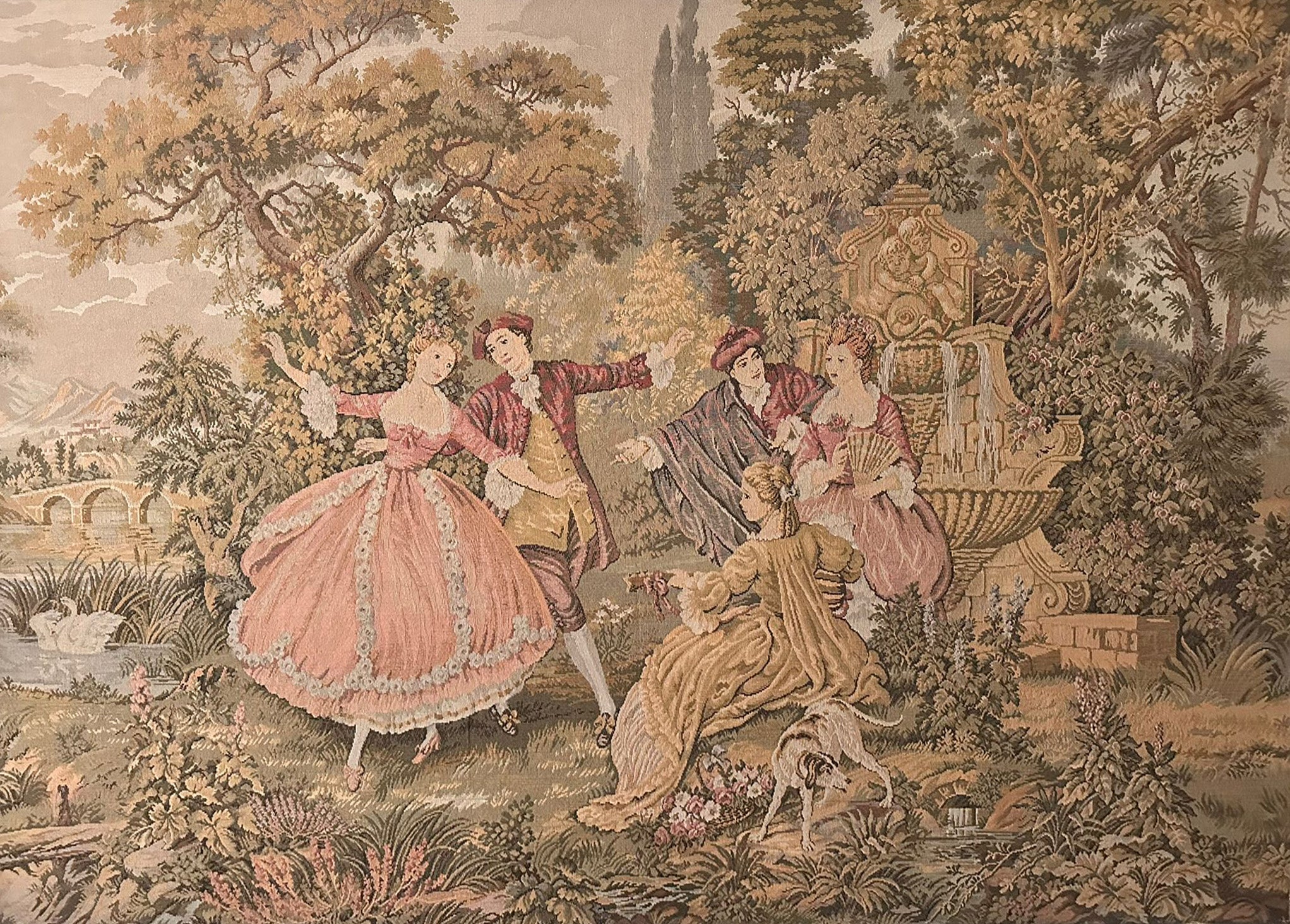 Unknown Author - Untitled (Nobles at the Lake)