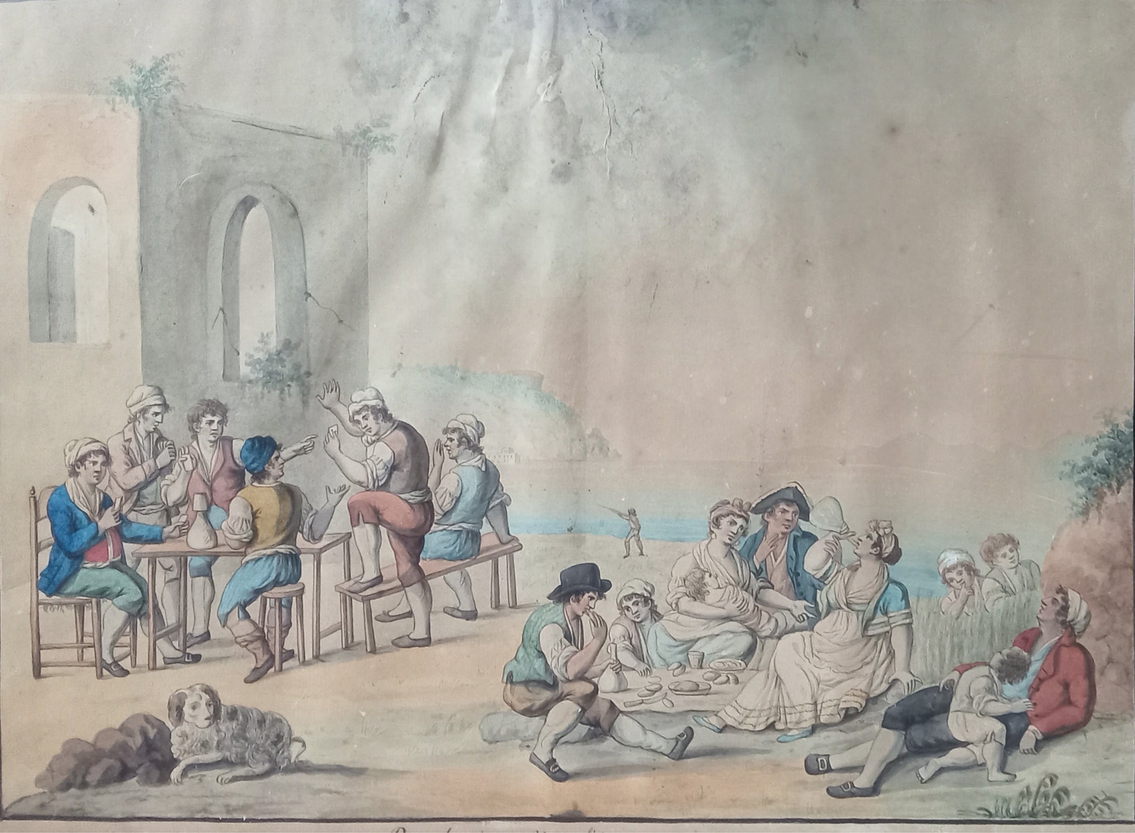 Unknown Author - Neapolitan Bambocciata