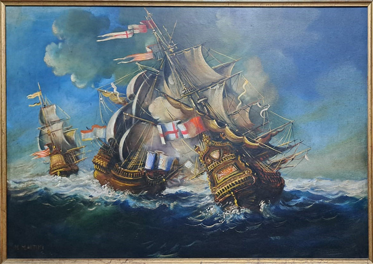 M. Martini - Sin título (Batalla naval)
