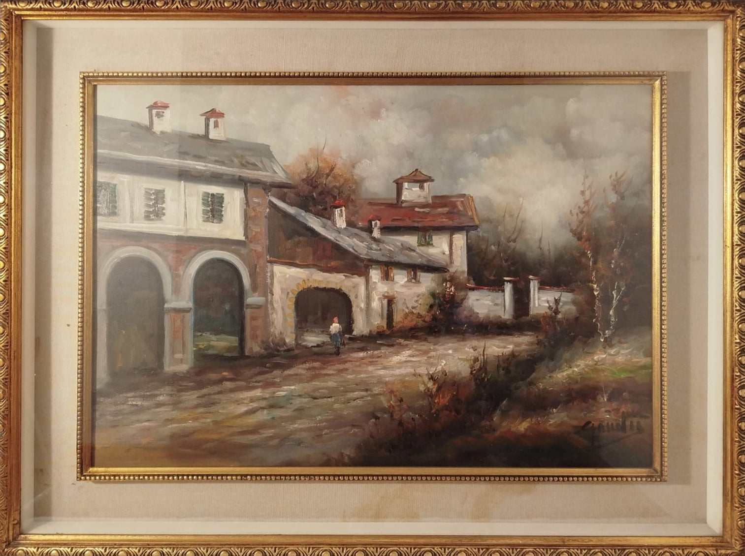 Autor desconocido - Sin título (Vista del campo)