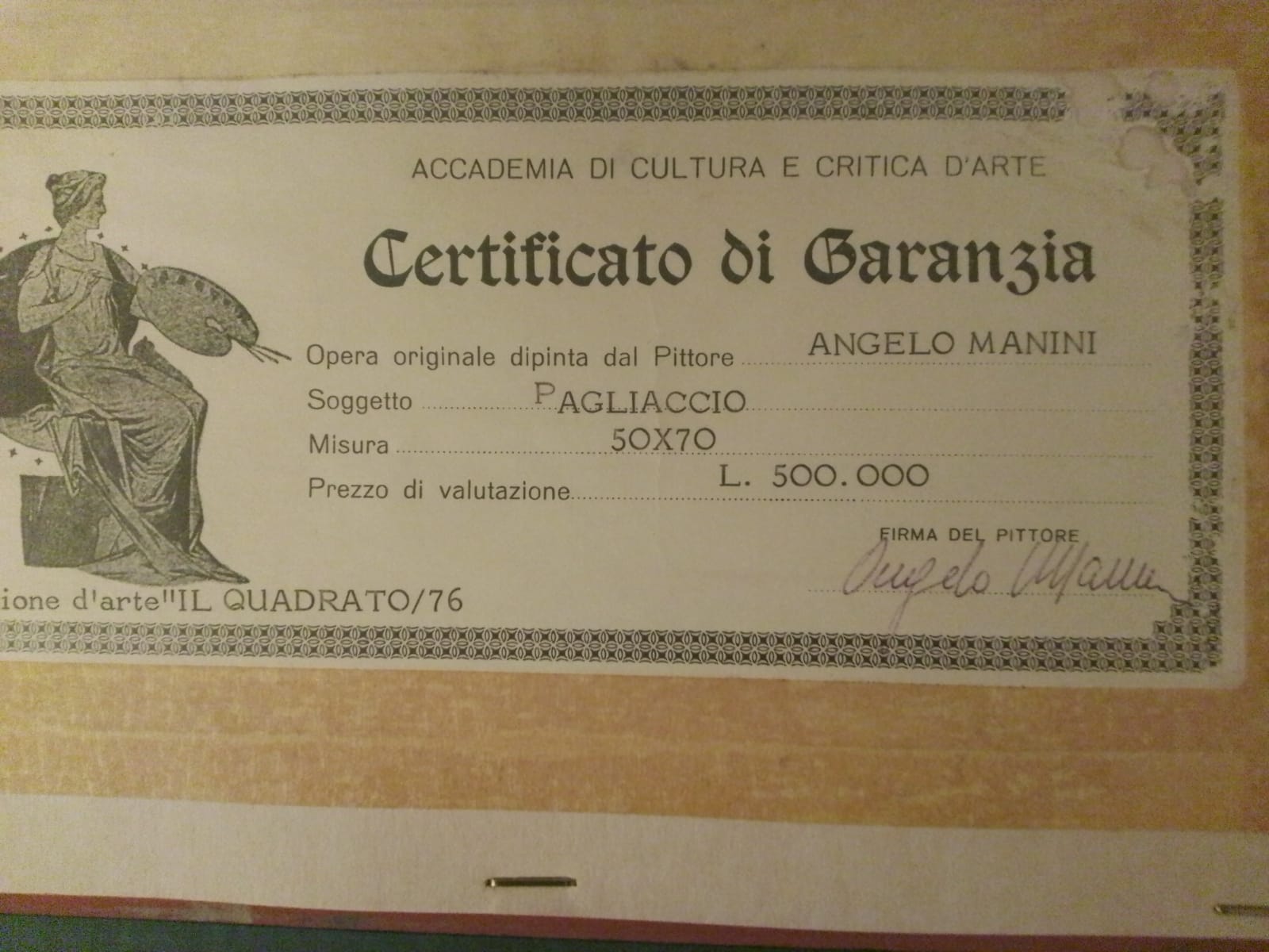 Angelo Manini - Payaso