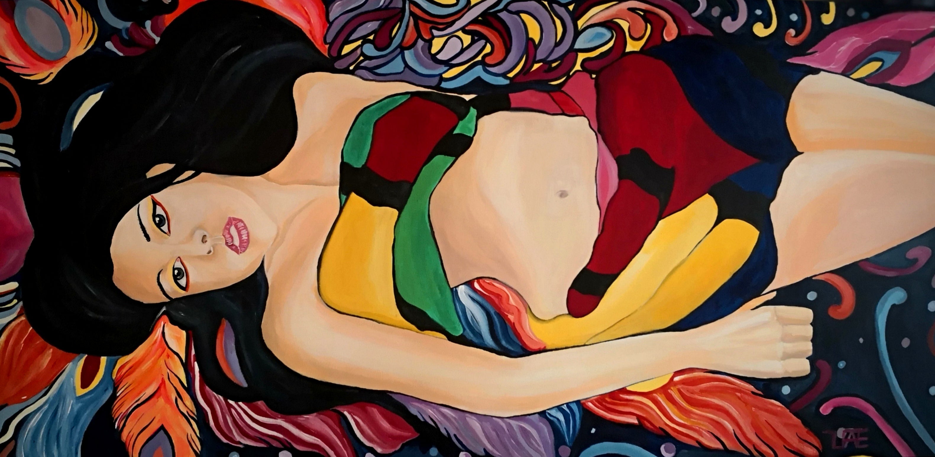Valentina Guadagnucci - Autorretrato de colores
