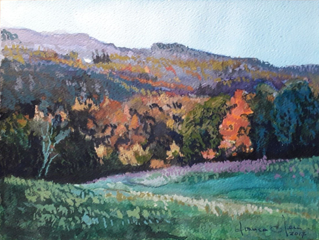 Franco Neri - Otoño en las colinas de Parma