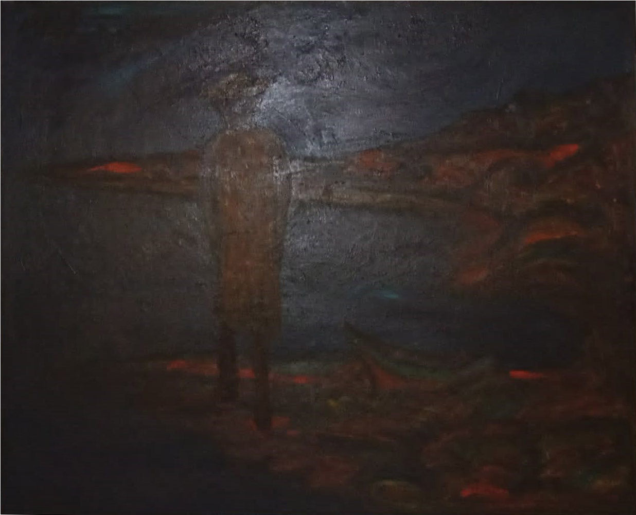 Angelino Balistreri - Figure in the Shadow