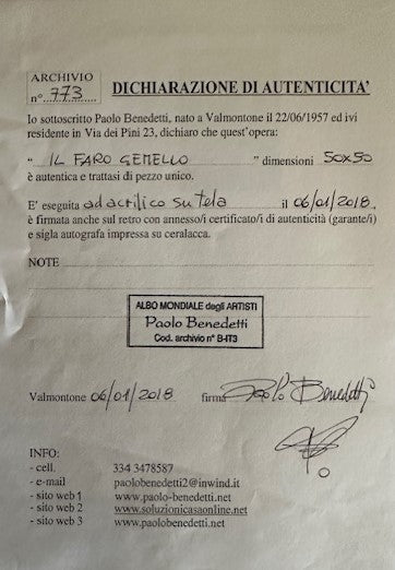 IL FARO GEMELLO - PAOLO BENEDETTI