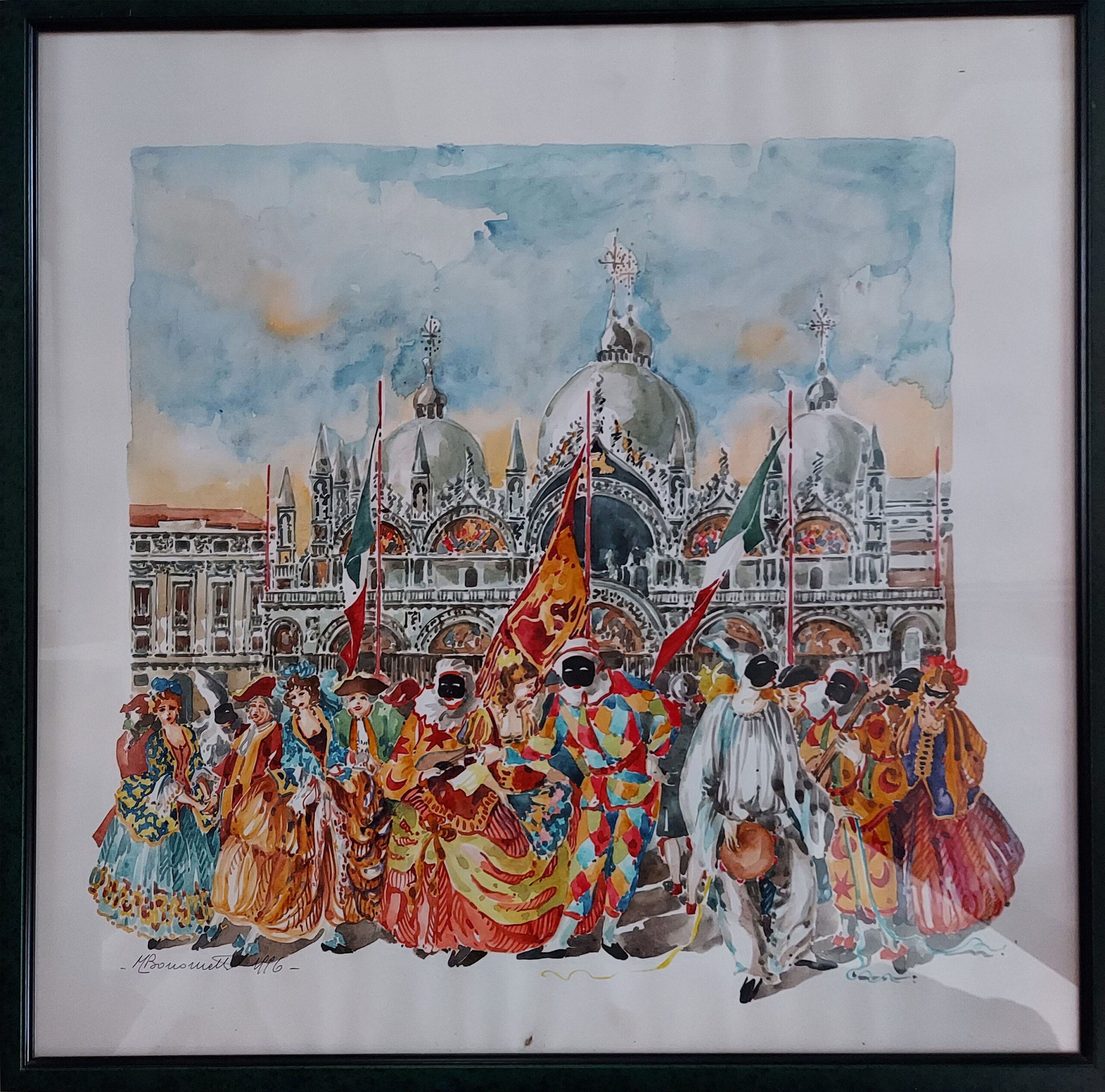 María Luisa Bonometti - Homenaje a Venecia