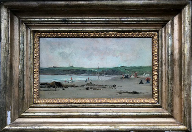 Eugène Boudin - Escena de la playa "Sans Autre" ?