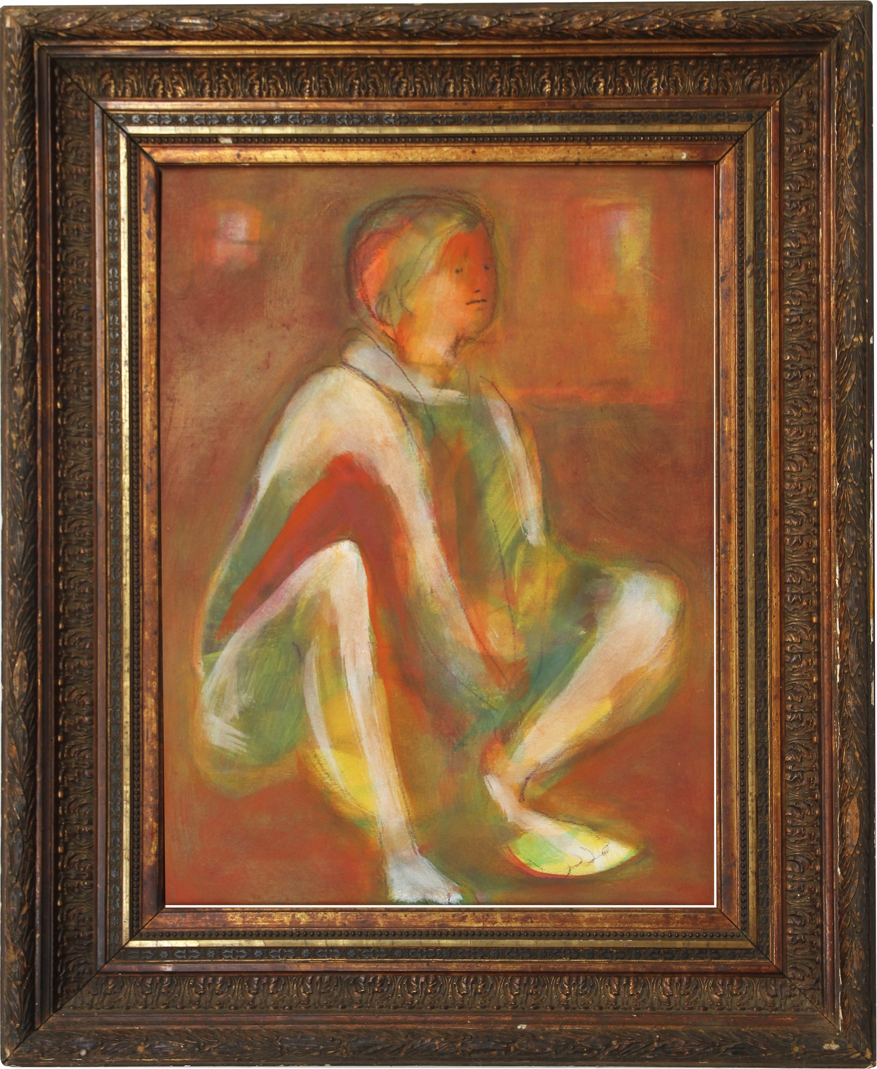 Renzo Brandi - Seated Boy