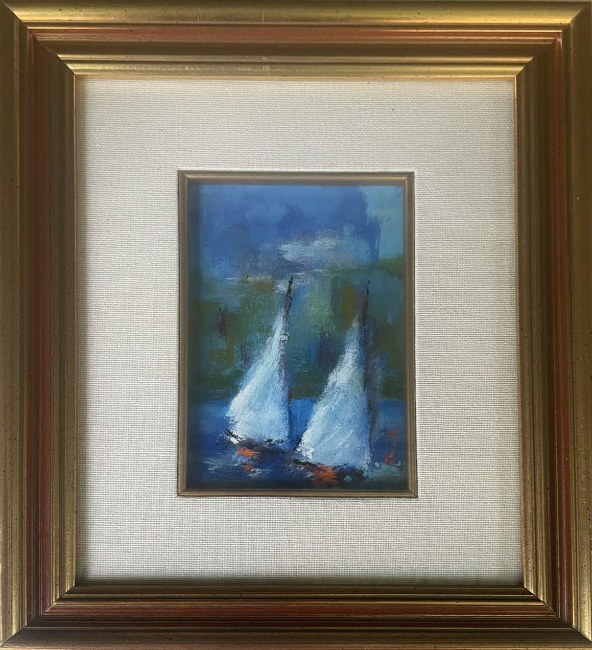 Pericle Stromillo - Senza titolo "Barche a vela"