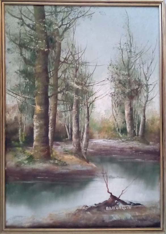 Barbaglia - Bosque en el lago