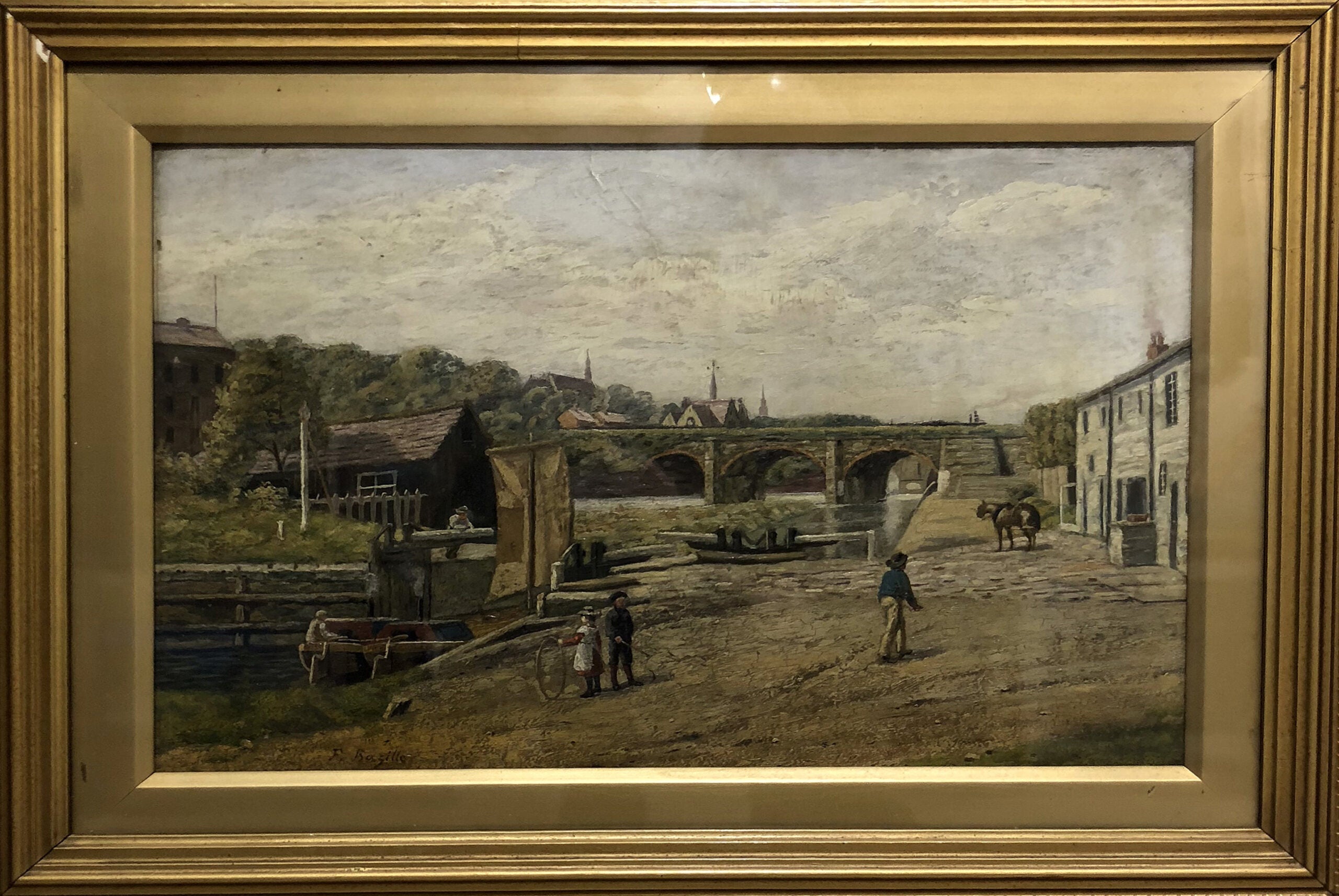 Jean Frédéric Bazille - Sin título (Paisaje)