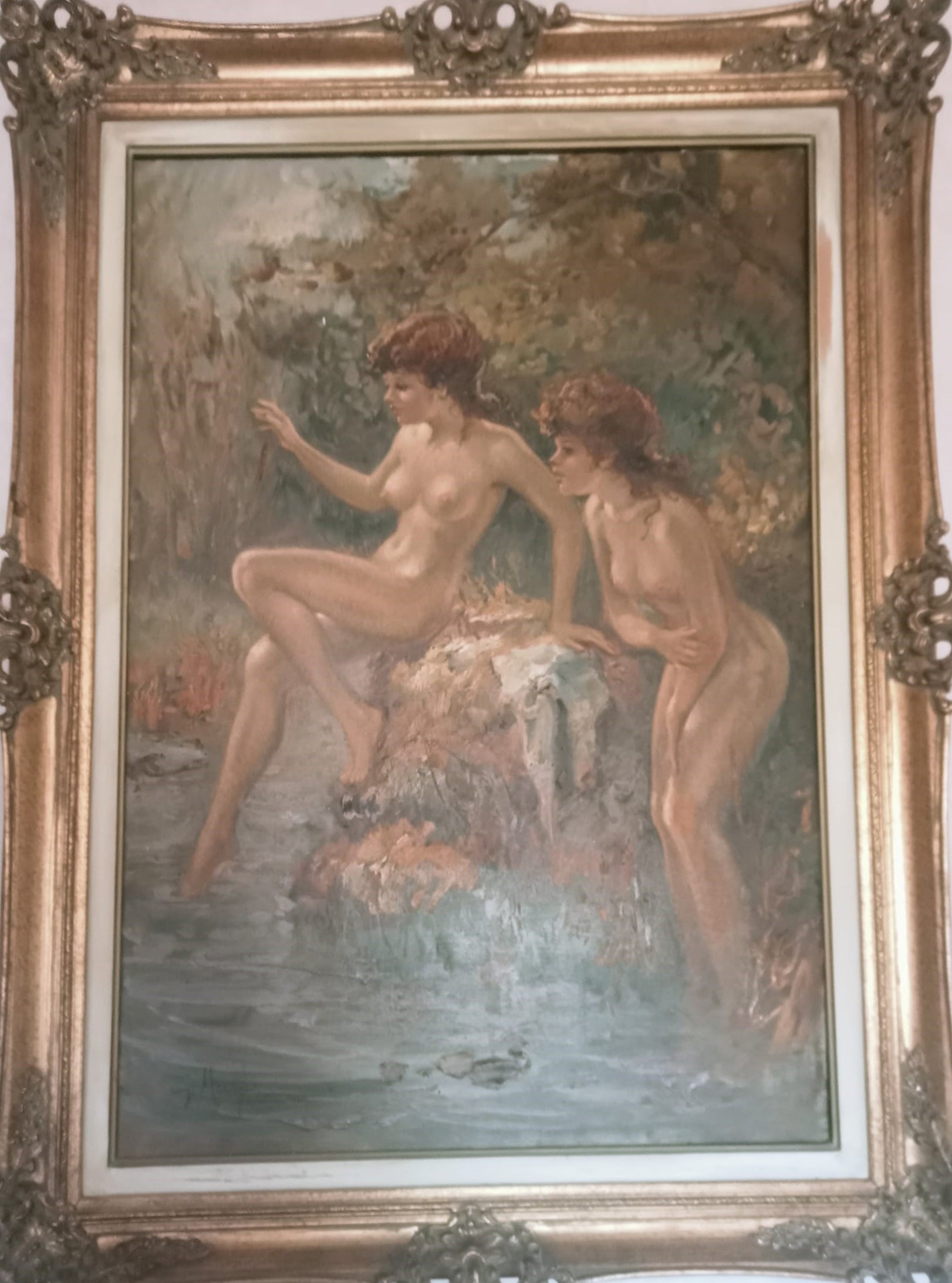 Giuseppe Merighi - Donne al bagno