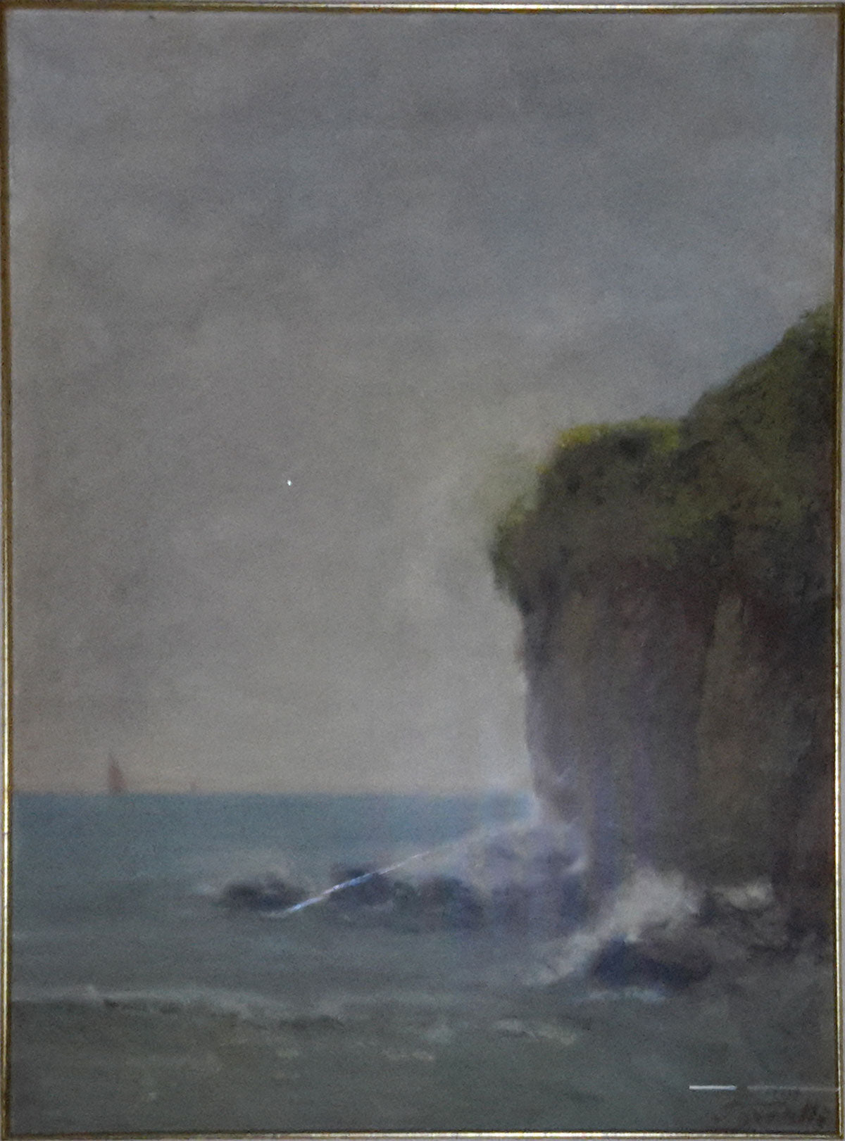 Luigi Bertelli - Scoglio in mare