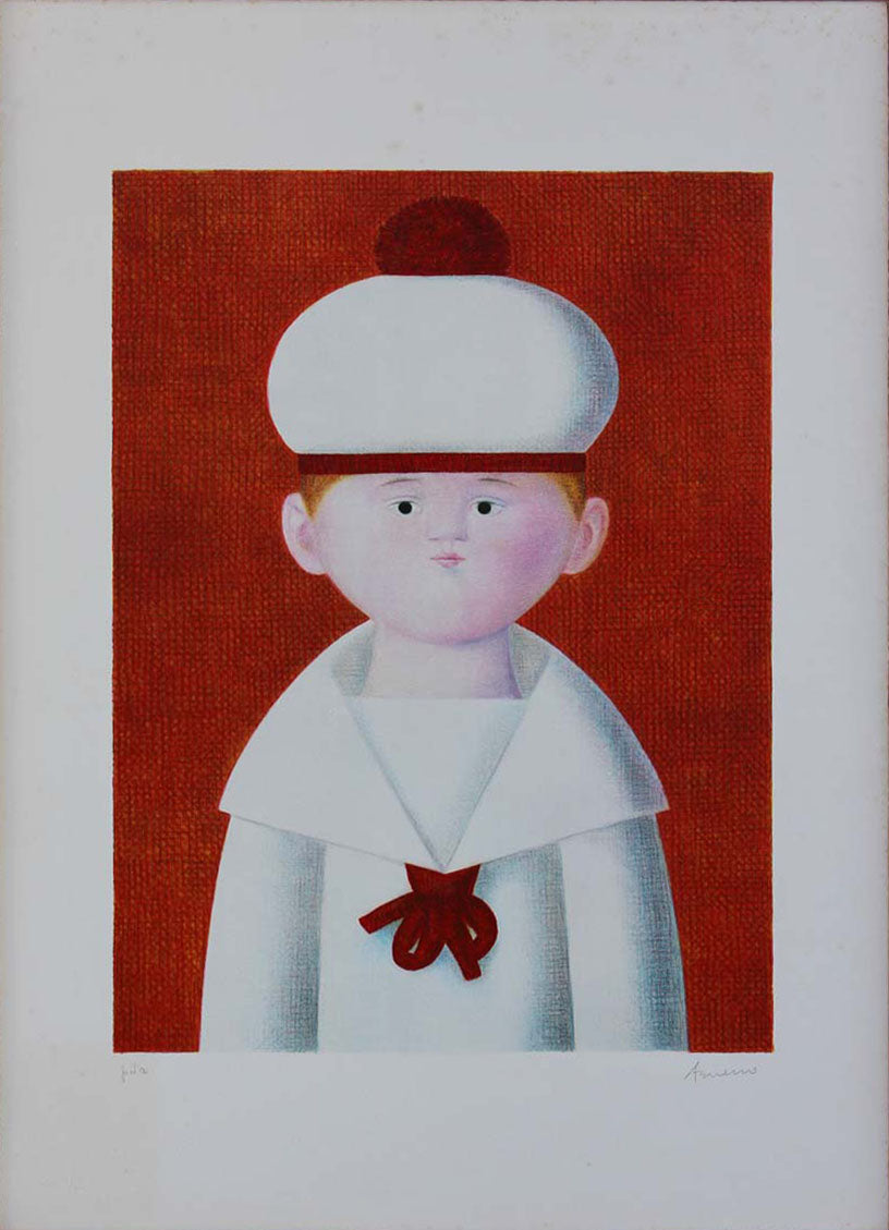 Antonio Bueno - Red Sailor