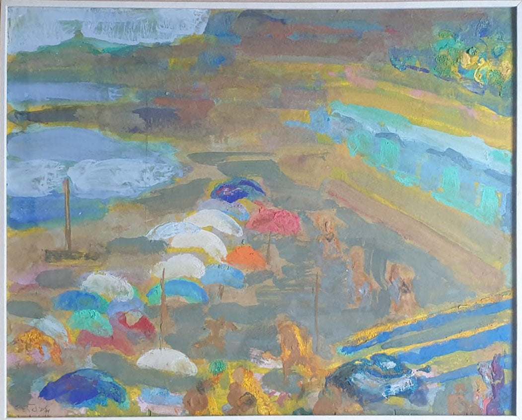 Carlo Corsi - The Beach at Calle