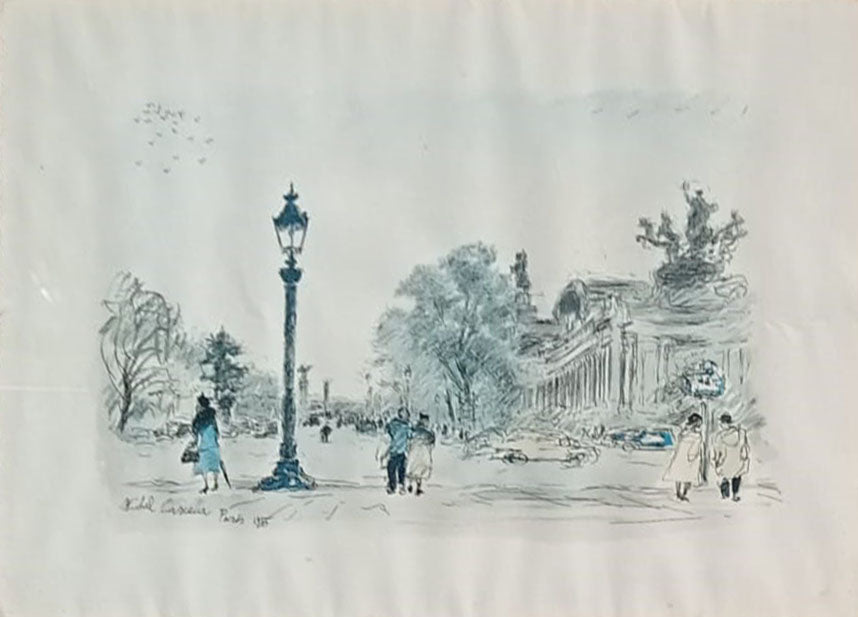 Michele Cascella - Litografie (serie Paris)