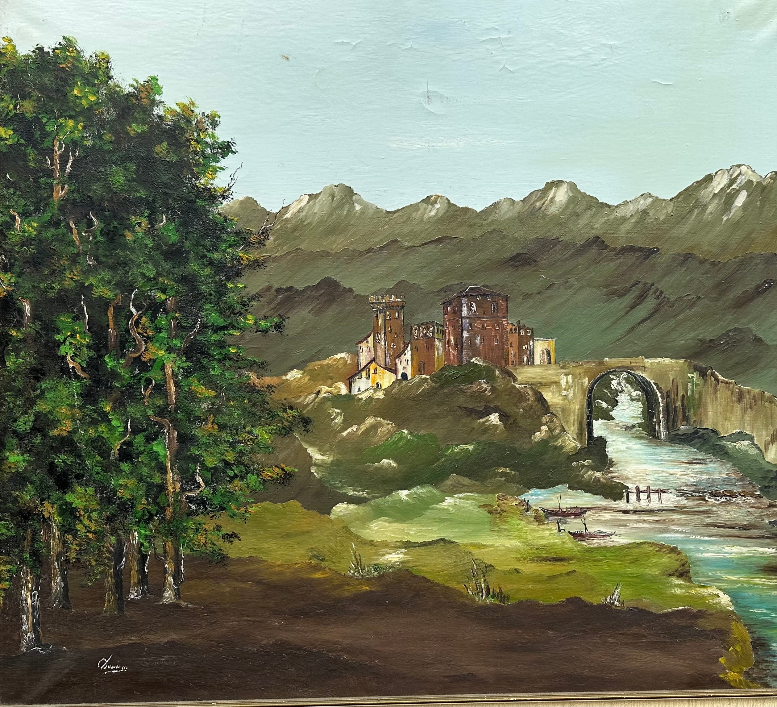 BORGO MONTANO - ARTISTA SCONOSCIUTO