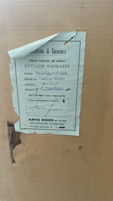 TENTACIÓN - LUCIANO GASBARRI