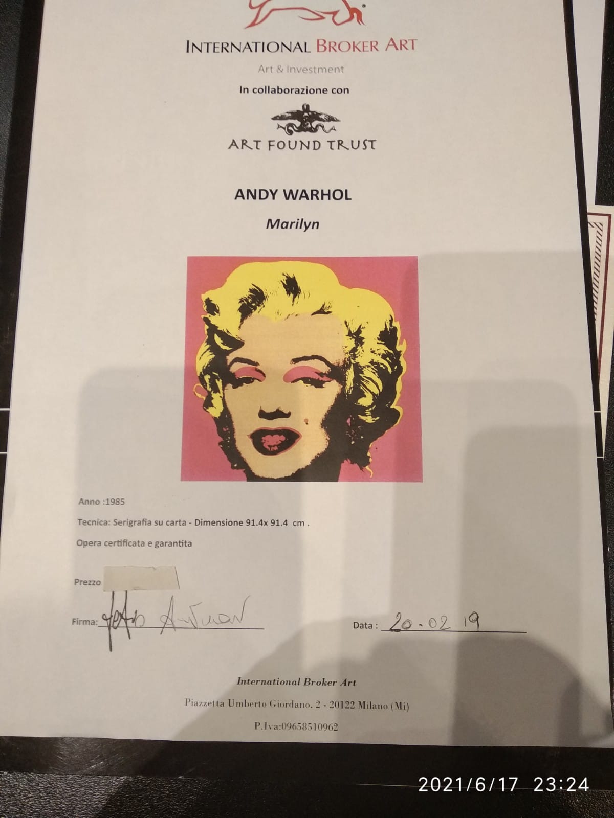 Andy Warhol - Marilyn Monroe