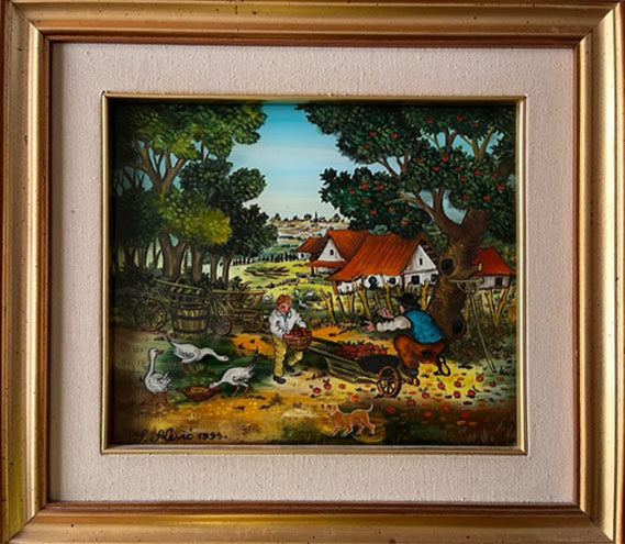 Slobodan Kesic - Contadini con oche