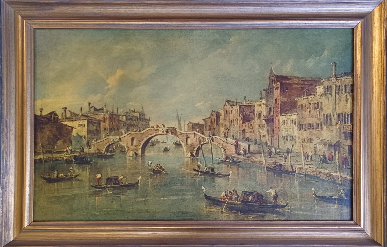 Francesco Guardi (Author's Copy) - View of Cannareggio
