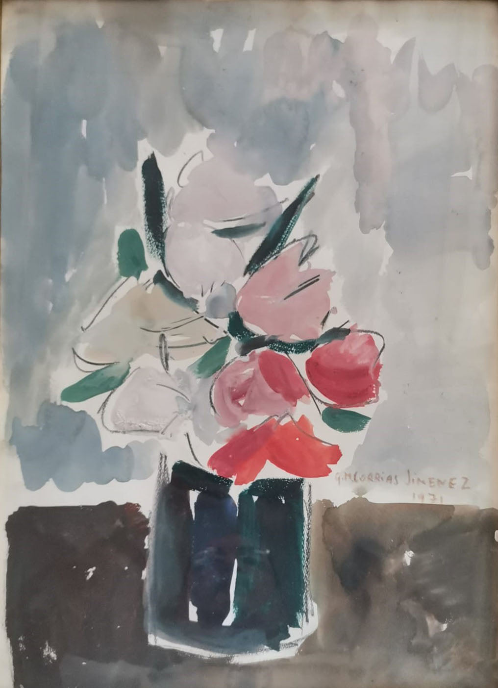 Gianmarco Corrias Jiménez - Jarrón de flores