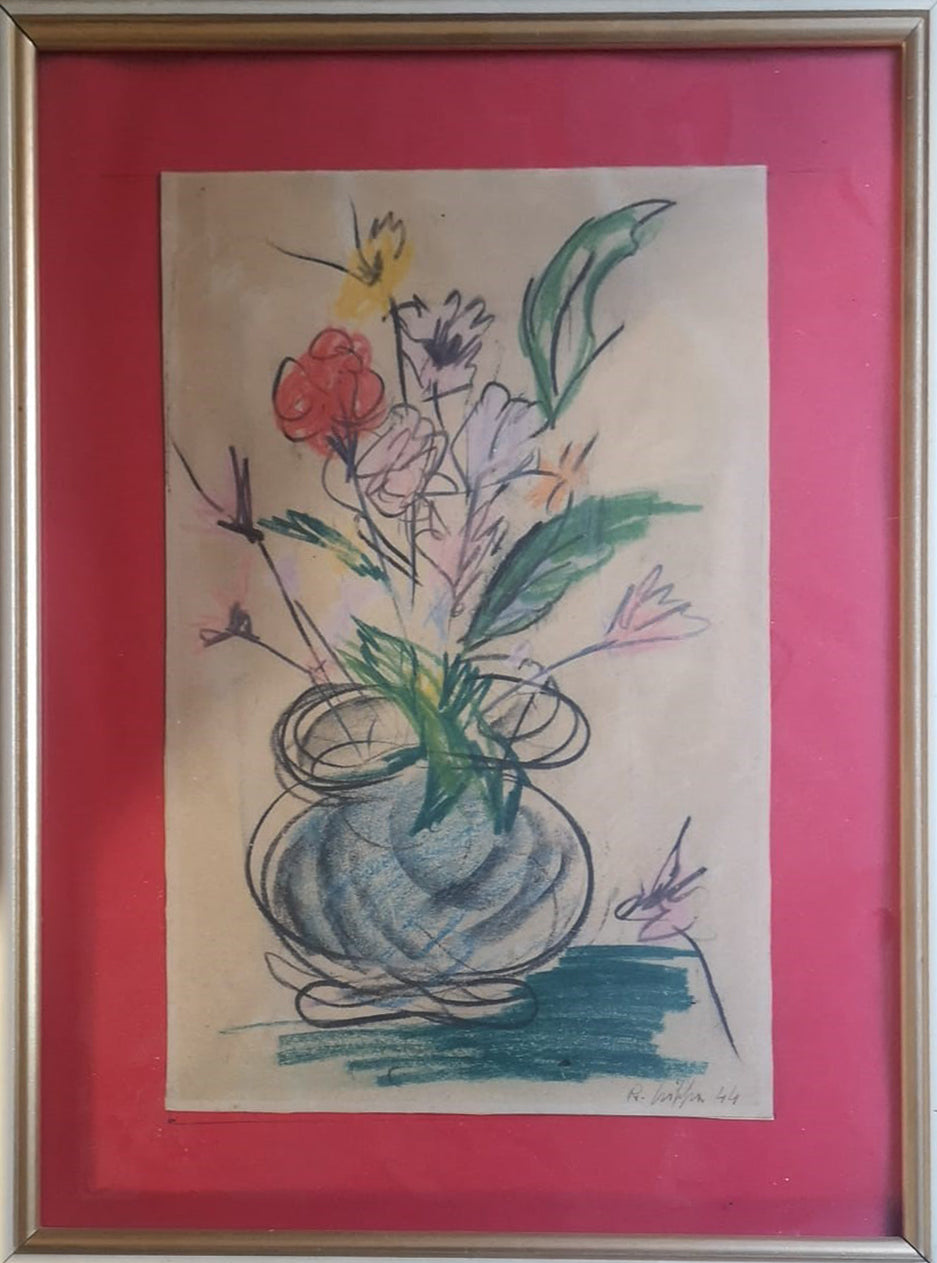 Roberto Crippa - Vaso di fiori 2
