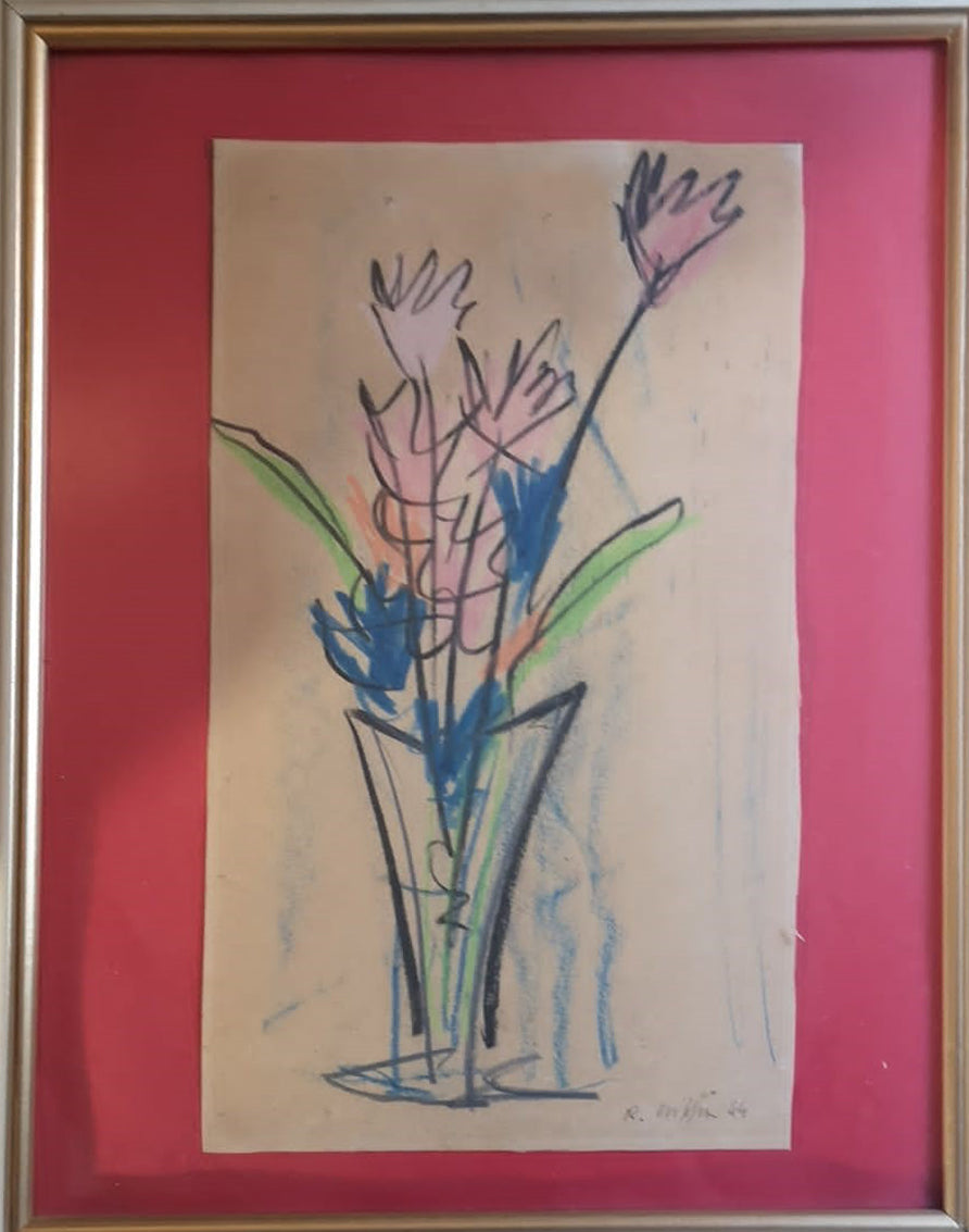 Roberto Crippa - Vaso di fiori 1