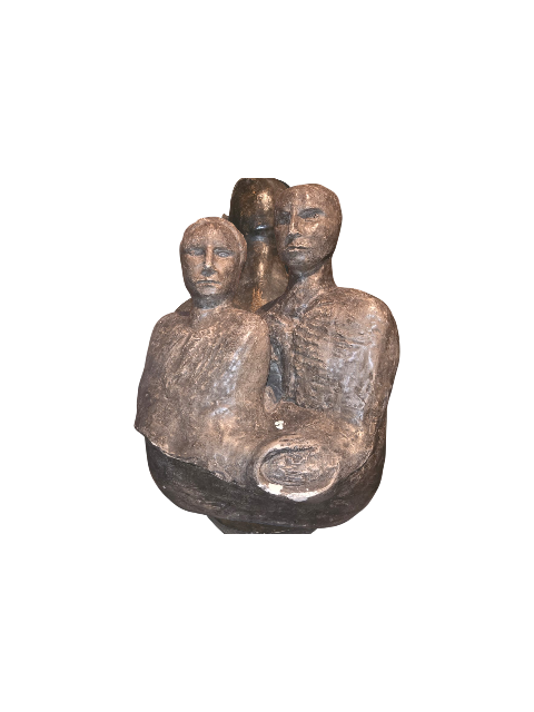 Ermes Meloni - Senza titolo (busto) - Scultura in bronzo