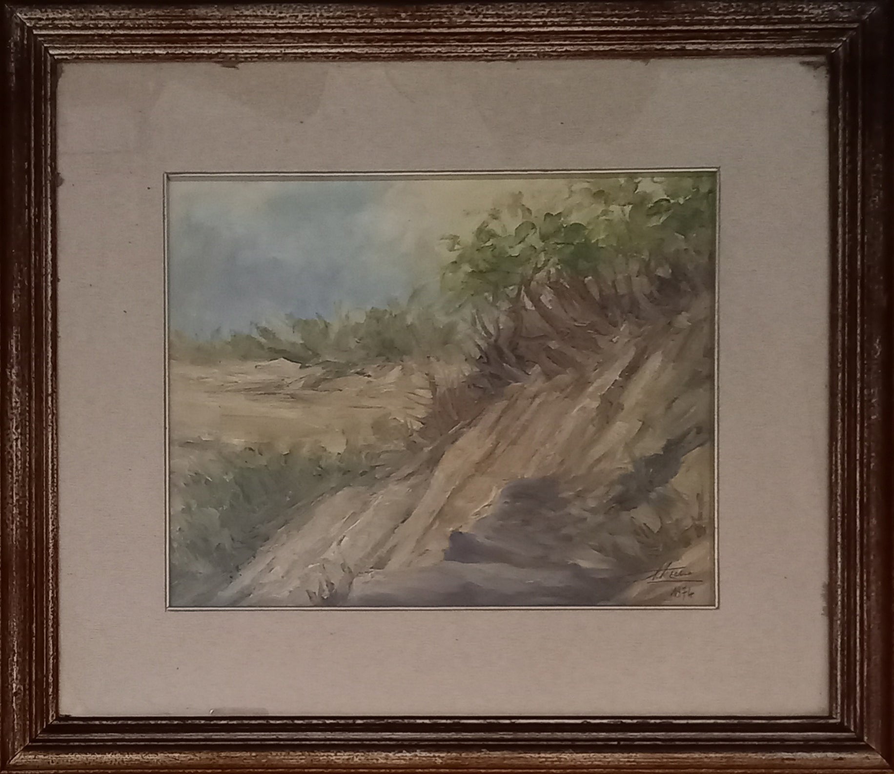 Alfredo Tesini - Badlands in Paderno