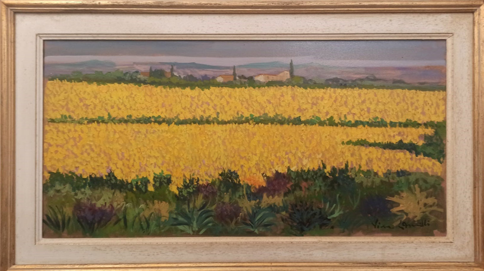 Vinicio Camilli - Campo di rape in fiore