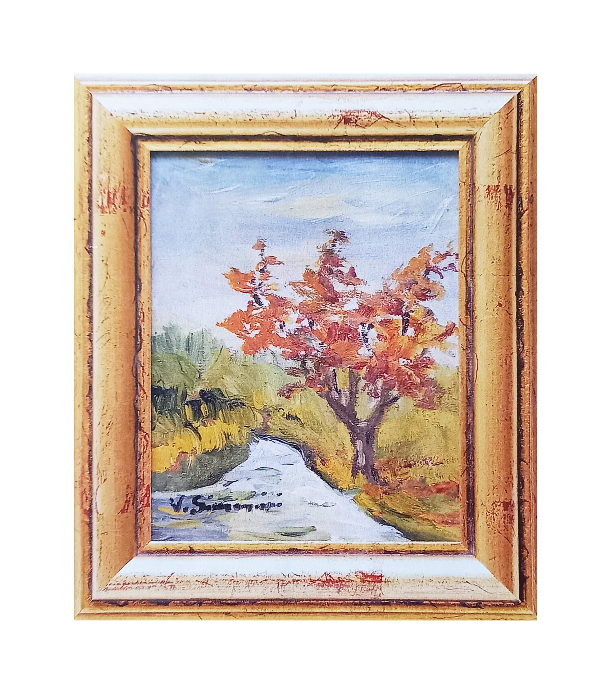 Velia Simoncini - Countryside with Stream