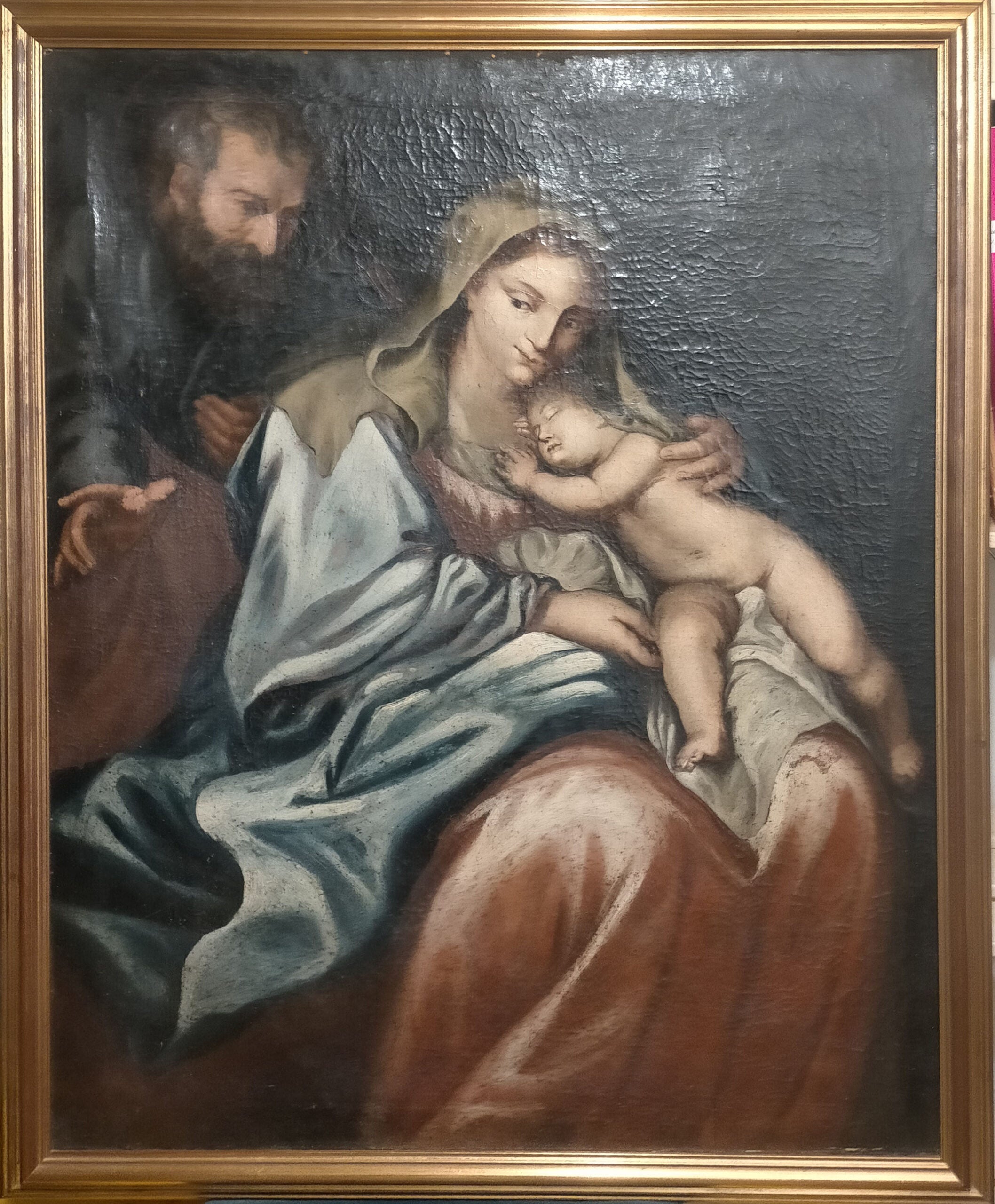Autore Ignoto - Riposo durante la fuga in Egitto da Anthony Van Dick